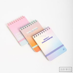 Libreta de bolsillo Pastel ColorBlock FW