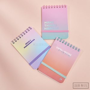 Libreta de bolsillo Pastel ColorBlock FW
