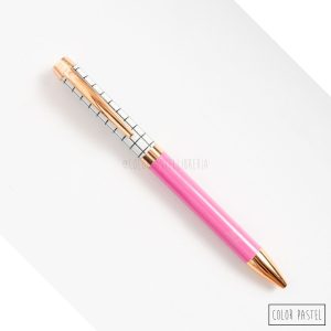 Bolígrafo Classic ColorBlock FW - Rosa con Blanco