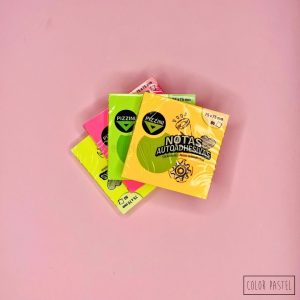 Notas adhesivas 75×75 mm x80 hojas Fluo Pizzini