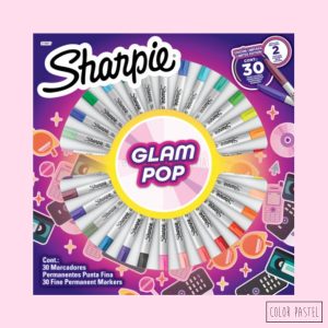 SHARPIE Marcadores Glam Pop x30 | Edición Limitada