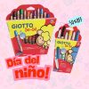 Promo Día del Niño | Lápices x12 + Marcadores x6 al 50% OFF Giotto