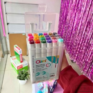 Set x24 marcadores doble punta para diseño Olami