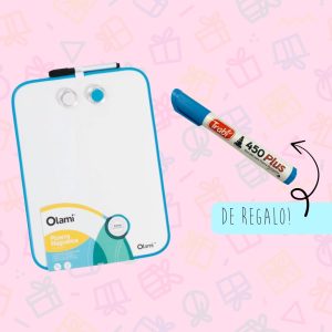 COMBO Pizarra Imantada Olami + Fibrón Trabi DE REGALO