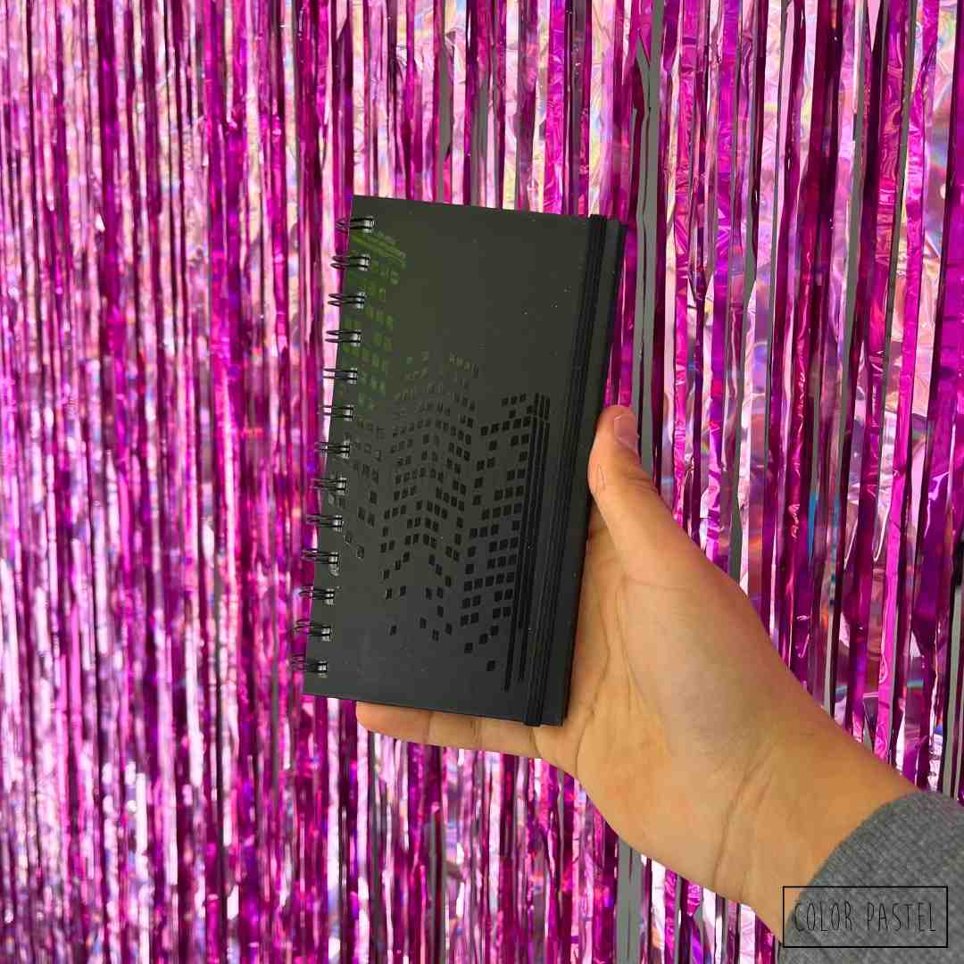 Agendas 2026 Pocket IMAGINER - Negro mini cuadritos