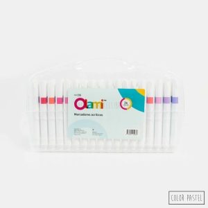 Valija x36 marcadores Acrílicos Olami