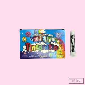 Set x10 témperas escolares Tintoretto